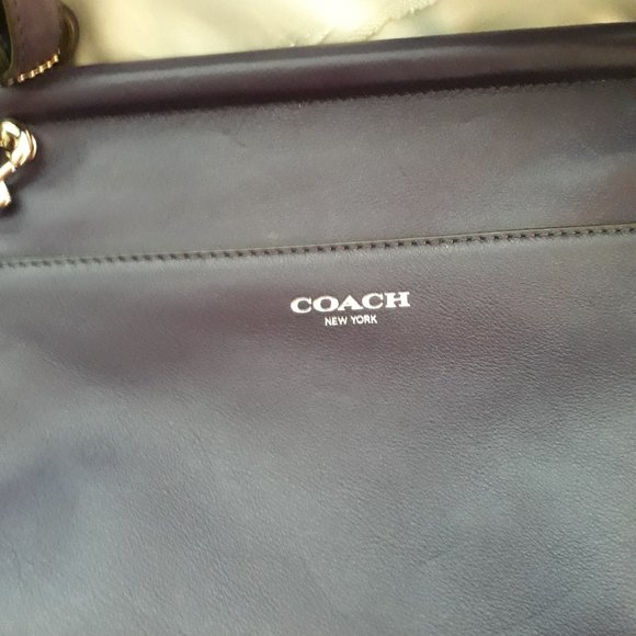 Coach Handbag Purse Purple NWOT - Picture 7 of 10